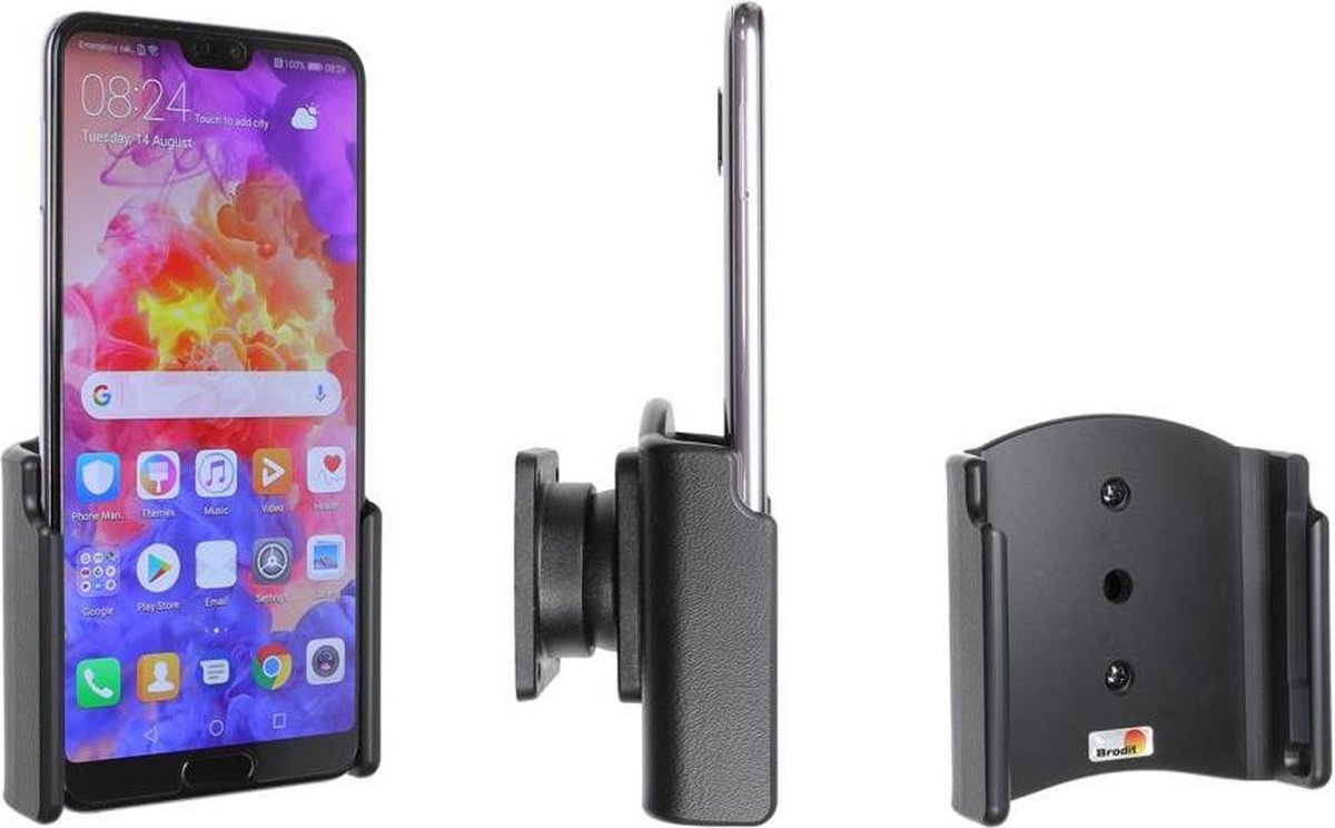 Brodit houder geschikt voor Huawei P20 Pro Passieve houder met swivelmount