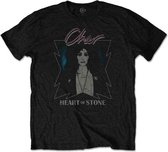 Cher Heren Tshirt -L- Heart Of Stone Zwart
