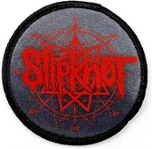 Slipknot - Logo & Nanogram Patch - Zwart