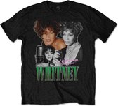 Whitney Houston Heren Tshirt -L- Always Love You Homage Zwart