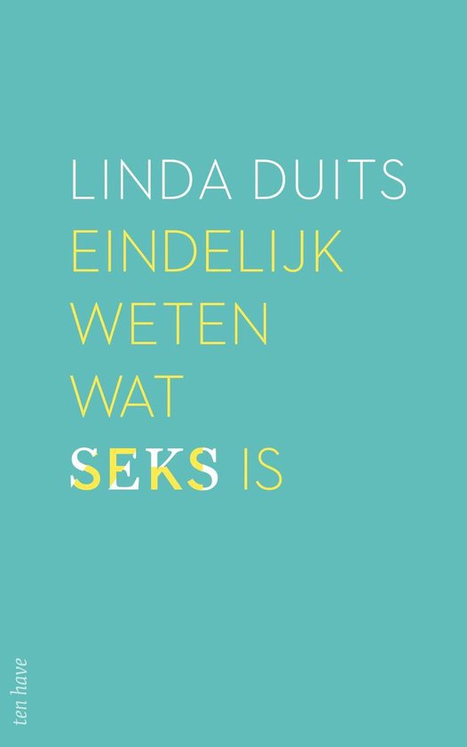 Eindelijk weten wat seks is - cover