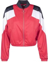 Urban Classics Trainings jacket -XS- 3-Tone3-Tone Rood/Blauw