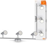 Ledvance LED Spot plafondopbouwlamp GU10 3 x 3 Watt, met 3 spots