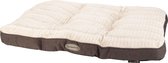 Comfortabel hondenmatras - Scruffs Ellen - Roze, Beige of Bruin - 100 x 70 cm - Grijsbruin