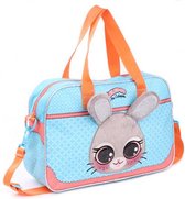 Lulupop & the Cutiepies Bunny Schoudertas Blauw/Oranje