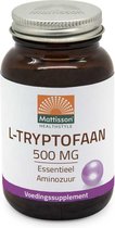 Mattisson - L-Tryptofaan 500mg - Essentieel Aminozuur - Met Vitamine B - 60 Capsules