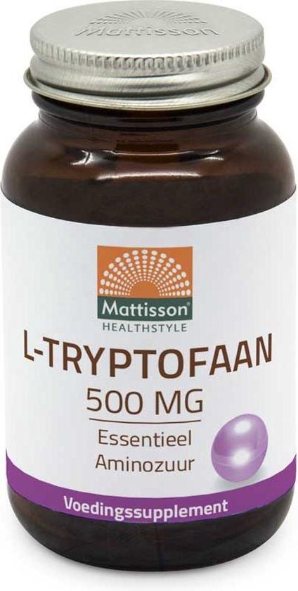 Mattisson - L-Tryptofaan 500mg - 60 capsules