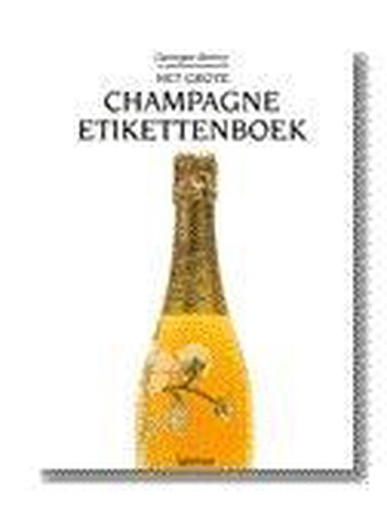 Het grote champagne-etikettenboek - cover