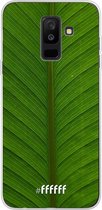 Samsung Galaxy A6 Plus (2018) Hoesje Transparant TPU Case - Unseen Green #ffffff