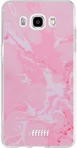 Samsung Galaxy J5 (2016) Hoesje Transparant TPU Case - Pink Sync #ffffff