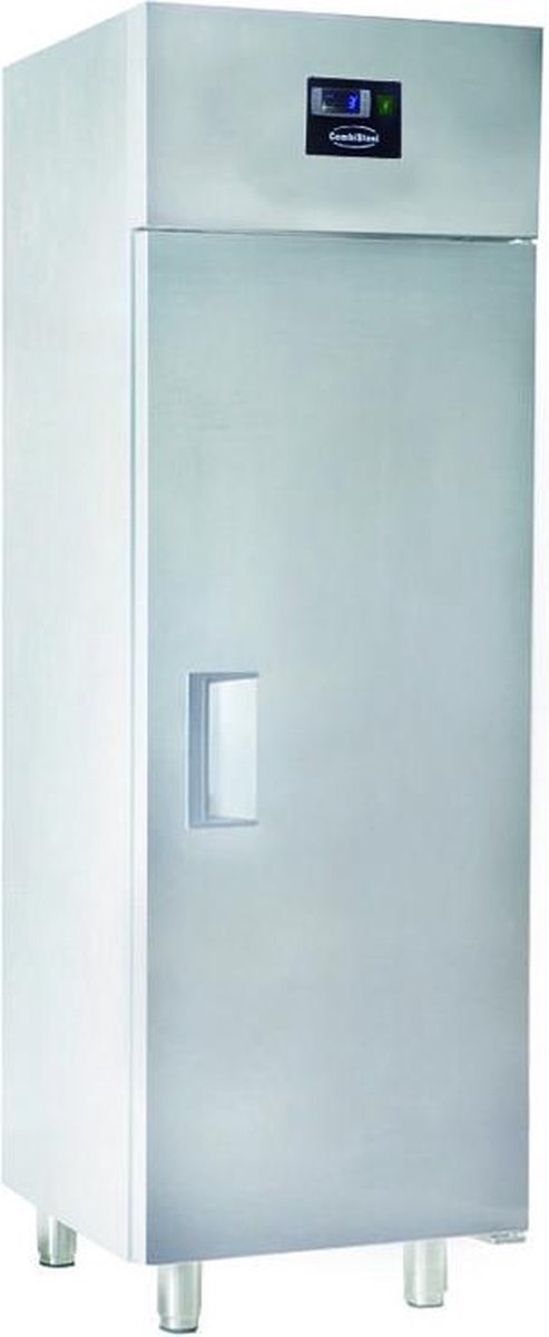 Combisteel Koelkast - PRO LINE - 400L - RVS - -2°C/+8°C - Geforceerd - 600x600x1950mm - Horeca Koelkast