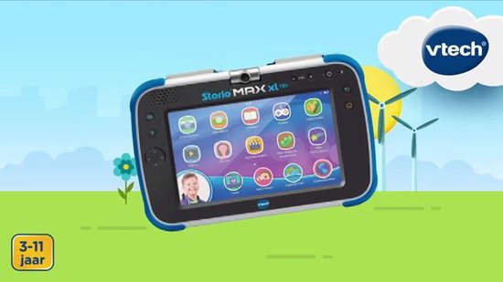 VTech Storio Max XL 2.0 Blue 7 inch - Comprimé pour enfants | bol.com