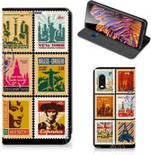 Beschermhoesje Samsung Xcover Pro Telefoonhoesje Design Postzegels