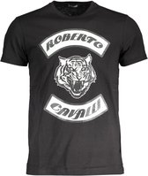 Roberto Cavalli T-shirt Zwart XL Heren