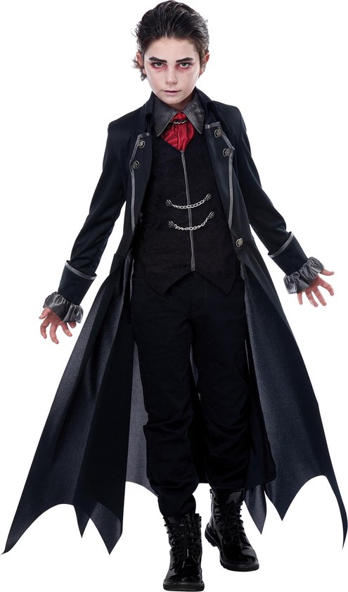 CALIFORNIA COSTUMES - Gothic vampier kostuum voor jongens - 148 (10-12  jaar) | bol.com