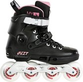 Powerslide Urban Freeride Trinity  Inlineskates - Maat 36/37 - Vrouwen - zwart/wit/roze