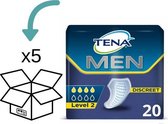 TENA Men Level 2 - 5 pakken - 100 stuks