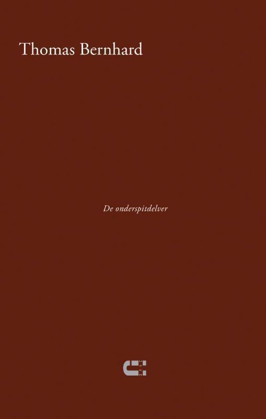 Boek cover De onderspitdelver van Thomas Bernhard (Paperback)