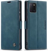 CaseMe Book Case - Geschikt voor Samsung Galaxy Note 10 Lite Hoesje - Groen