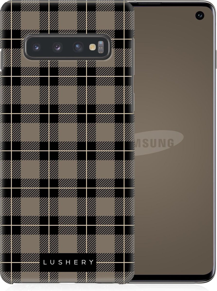 Lushery Hard Case voor Samsung Galaxy S10 - Pretty in Plaid