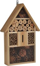 Vlinderhuis/bijenhuis/wespenhotel voor insecten 48 cm - Tuindecoratie - Diervriendelijk - Hotel/huisje voor insecten - Bijenhuis/vlinderhuis/lieveheersbeestjehuis
