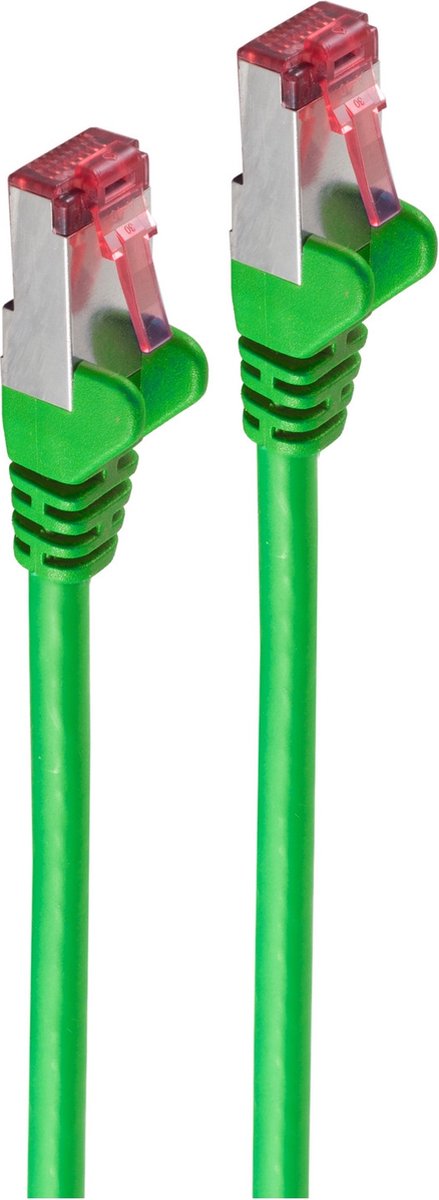 shiverpeaks BS75712-G netwerkkabel Groen 2 m Cat6a S/FTP (S-STP)
