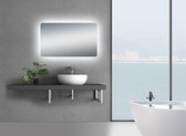 Miroir de salle de bain Vips 100x60cm avec éclairage LED et fonction anti-buée