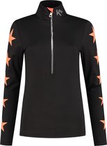 Kou Sportswear 2nd layer pully Orange.com Stars Rood XL