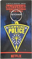 Stranger Things Hawkins Police Sleutelhanger - Officiële Merchandise