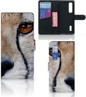 Bookcase OPPO Find X2 Pro Hoesje Cheetah
