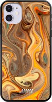 iPhone 11 Hoesje TPU Case - Brownie Caramel #ffffff