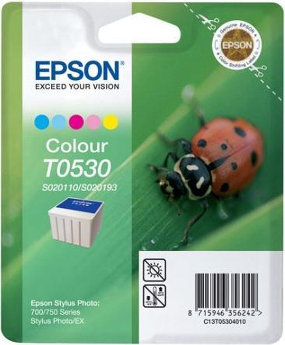 Epson T053 - Inktcartridge / Cyaan / Magenta / Geel / Licht Cyaan / Licht Magenta