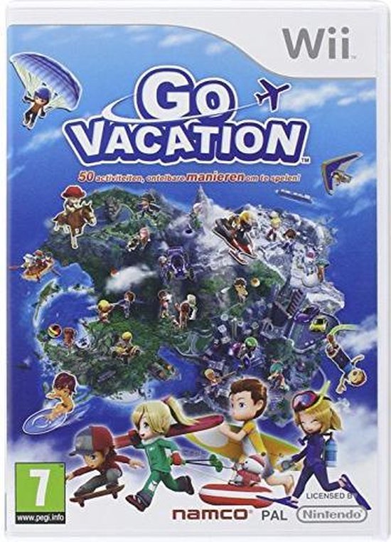 Nintendo Go Vacation video-game Wii Engels