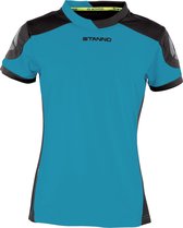 Stanno Campione Volleybalshirt Dames - Aqua Blue / Zwart | Maat: XL