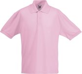 Fruit Of The Loom Kinder / Kinderen Unisex 65/35 Pique Polo Shirt (2 stuks) (Licht Roze) 3-4 jaar