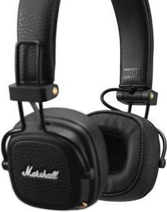 Marshall Major III Bluetooth - Draadloze on-ear koptelefoon - Bluetooth - Zwart - Marshall