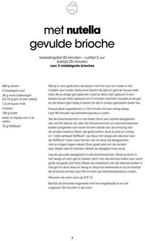 Bijna 100 recepten met Nutella
