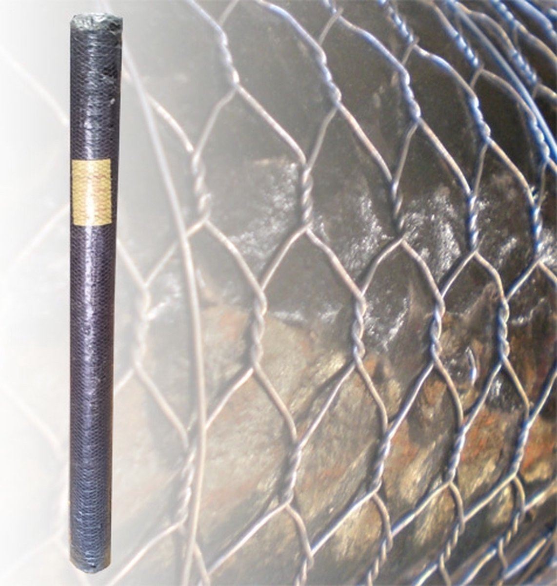 Kippengaas 13mm 0,7mm 195cm x 25m Verzinkt