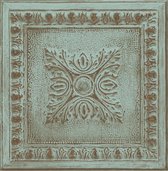 Trilogy Ornamental tin ceiling  turquoise/copper  - 24032