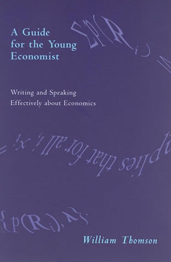 A Guide for the Young Economist - cover