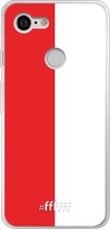 Google Pixel 3 Hoesje Transparant TPU Case - Feyenoord #ffffff