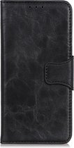 Shop4 - Motorola Moto G8 Hoesje - Wallet Case Cabello Zwart