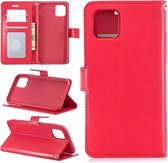 iPhone 11 hoesje book case rood