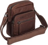 The Chesterfield Brand Schoudertas Bremen Shoulderbag Brown Bruine