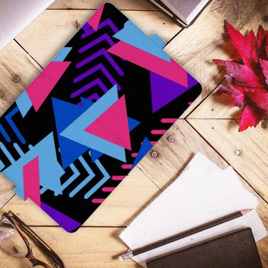 Tablet Cover iPad Pro 11 (2020) Cover avec fermeture magnétique Funky Triangle