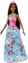 Barbie Dreamtopia Prinses Zwart Haar - Barbiepop