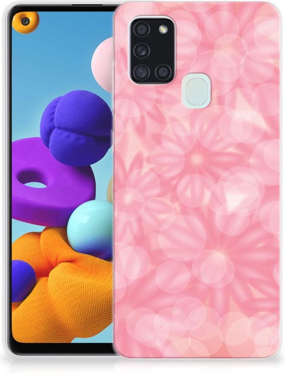 Samsung Galaxy A21s TPU Case Spring Flowers