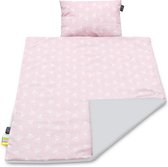 Deken set - 100% katoen – Baby dekentje 75 x 100 cm +  hoofdkussen 30 x 40 cm