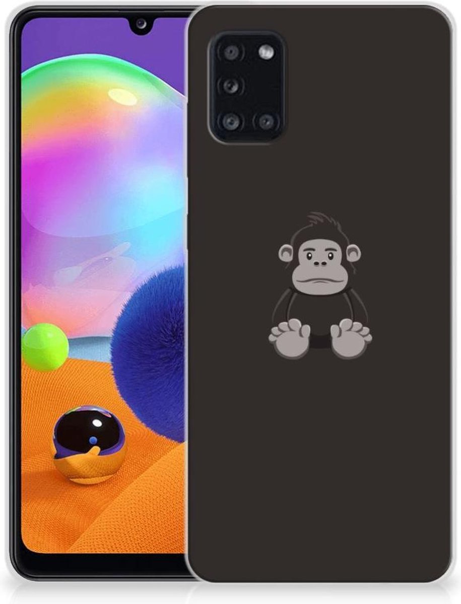 Samsung Galaxy A31 Telefoonhoesje met Naam Gorilla