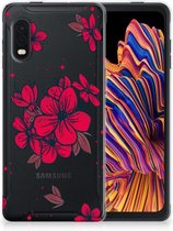 Foto hoesje Geschikt voor Samsung Xcover Pro Telefoon Hoesje Blossom Red